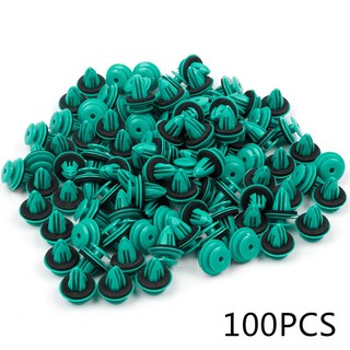 Mã sản phẩm: lolov car rivet clips fastener retainer plastic 100pc door trim panel clip