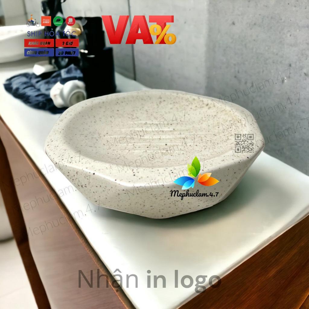 Khay xà bông gốm sứ cho khách sạn, resort, homestay, villa,....Mephuclam.4.7