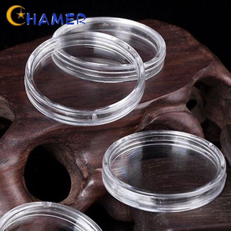 Coin Capsule High transparency coating Neatly trimmed edge Clear Transparent Storage Protection Containers 23mm