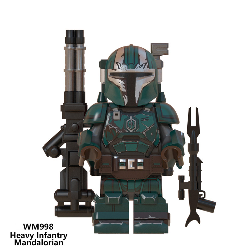 Mô Hình Đồ Chơi Lắp Ráp Nhân Vật Mandalorian Trong Star War