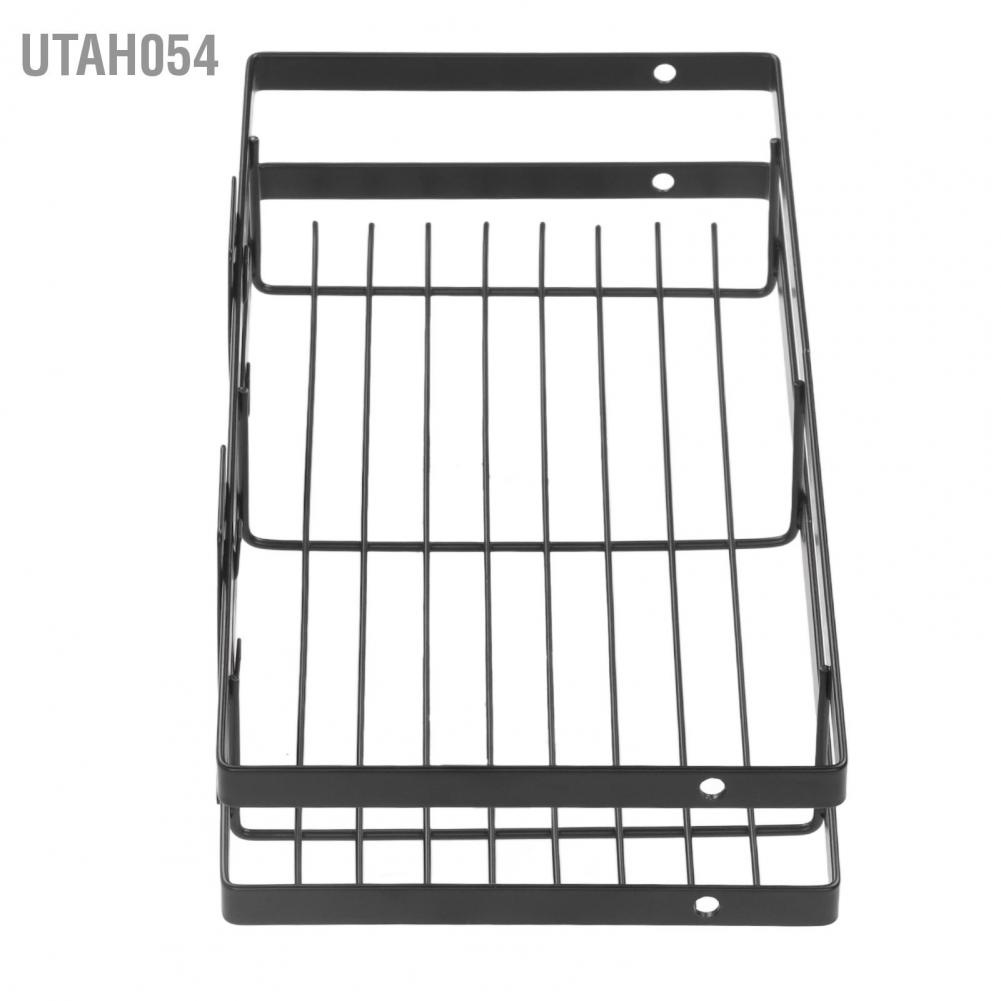 Kệ Sắt Gắn Tường Đựng Lọ Gia Vị Tiện Dụng Cho Nhà Bếp