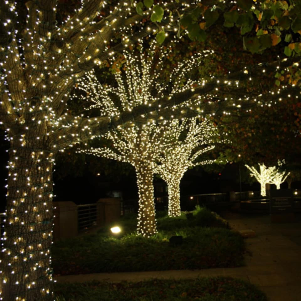 ĐÈN NHÁY TRANG TRÍ BÓNG KIM CƯƠNG 50M VÀ 20M XINH HUYỀN ẢO.