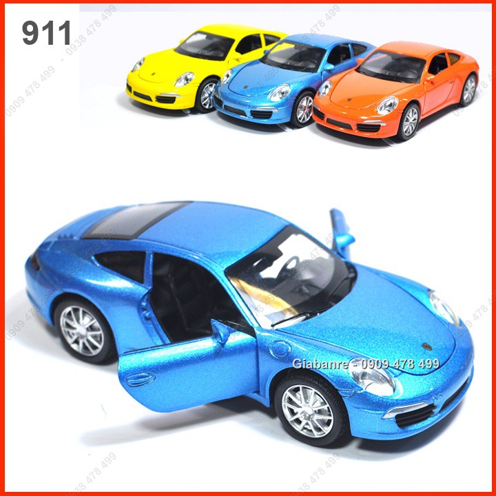 MSXE MÔ HÌNH SẮT TỈ LỆ 1:32 - PORSCHE 911 - DOUBLE HORSE - 9850