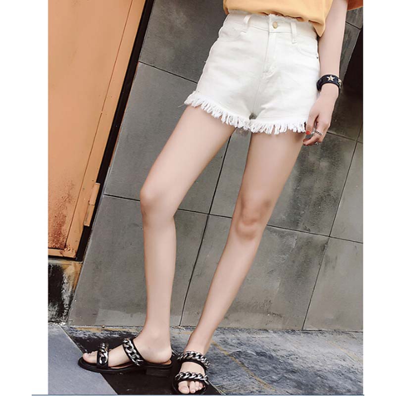 Quần short vải jean tua rua cá tính | BigBuy360 - bigbuy360.vn