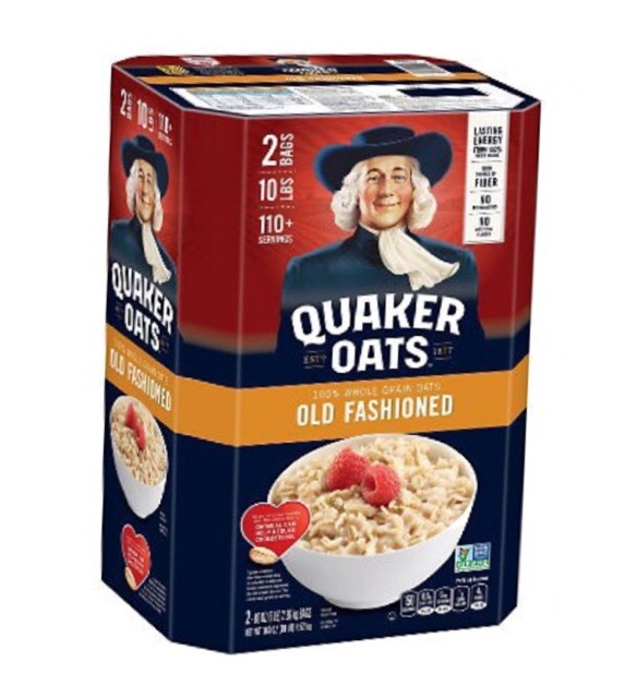 [Mã 157FMCGSALE giảm 8% đơn 500K] Yến mạch Quaker túi 2.26kg