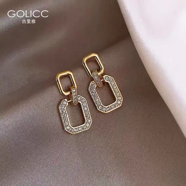 Bông tai bạc 925 kiểu cách đơn giản sang trọng cho nữ