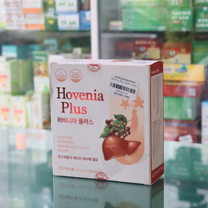 {Nhập khẩu Hàn} Viên nang Hovenia Plus – Hỗ trợ điều trị viêm gan, giải độc gan và tăng cường chức năng gan (30 viên)