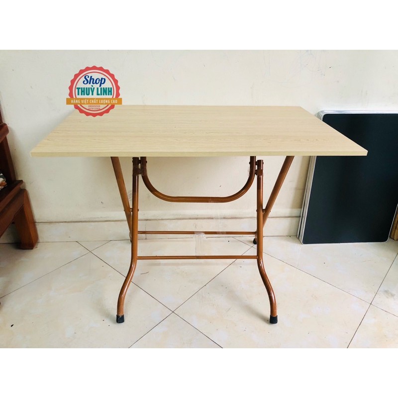 Bàn gấp chân cao 75cm , mặt bàn 60x1m nhiều màu sang trọng | BigBuy360 - bigbuy360.vn