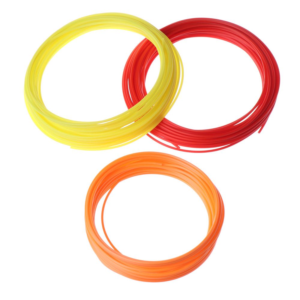 KUNHEV Bút In 3D Dài 5 / 10M Không Ô Nhiễm Nhiều Màu Sắc Dùng Làm Đồ Thủ Công Nghệ Thuật