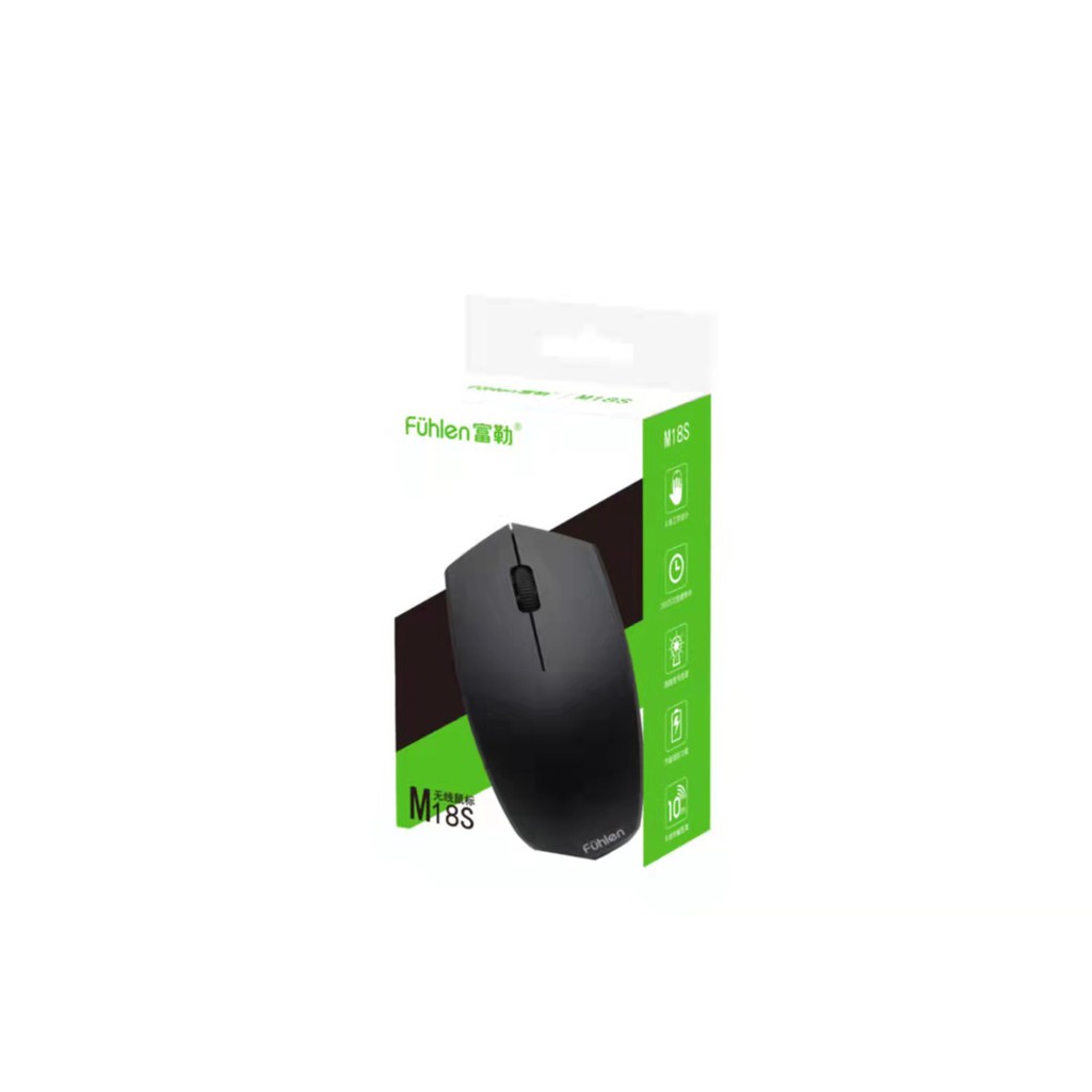Chuột không dây Fuhlen M18s - Chuột bluetooth - Hàng Chính Hãng - Bảo Hành 24 Tháng