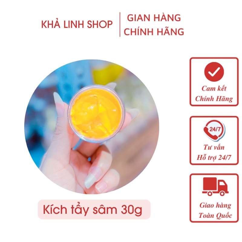 Combo 2 hủ kem kích tẩy khử thâm + tẩy sâm