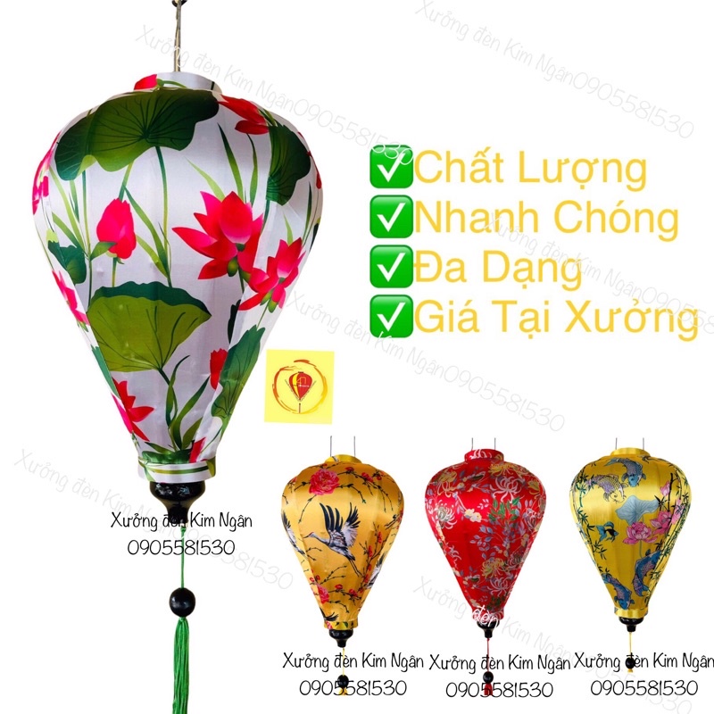 Đèn lồng tỏi in 3D Hội An