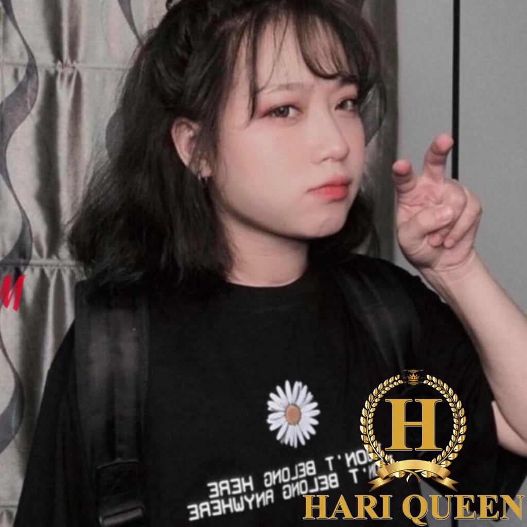 Áo phông bông hoa cúc trước ngực HARIQUEEN | BigBuy360 - bigbuy360.vn