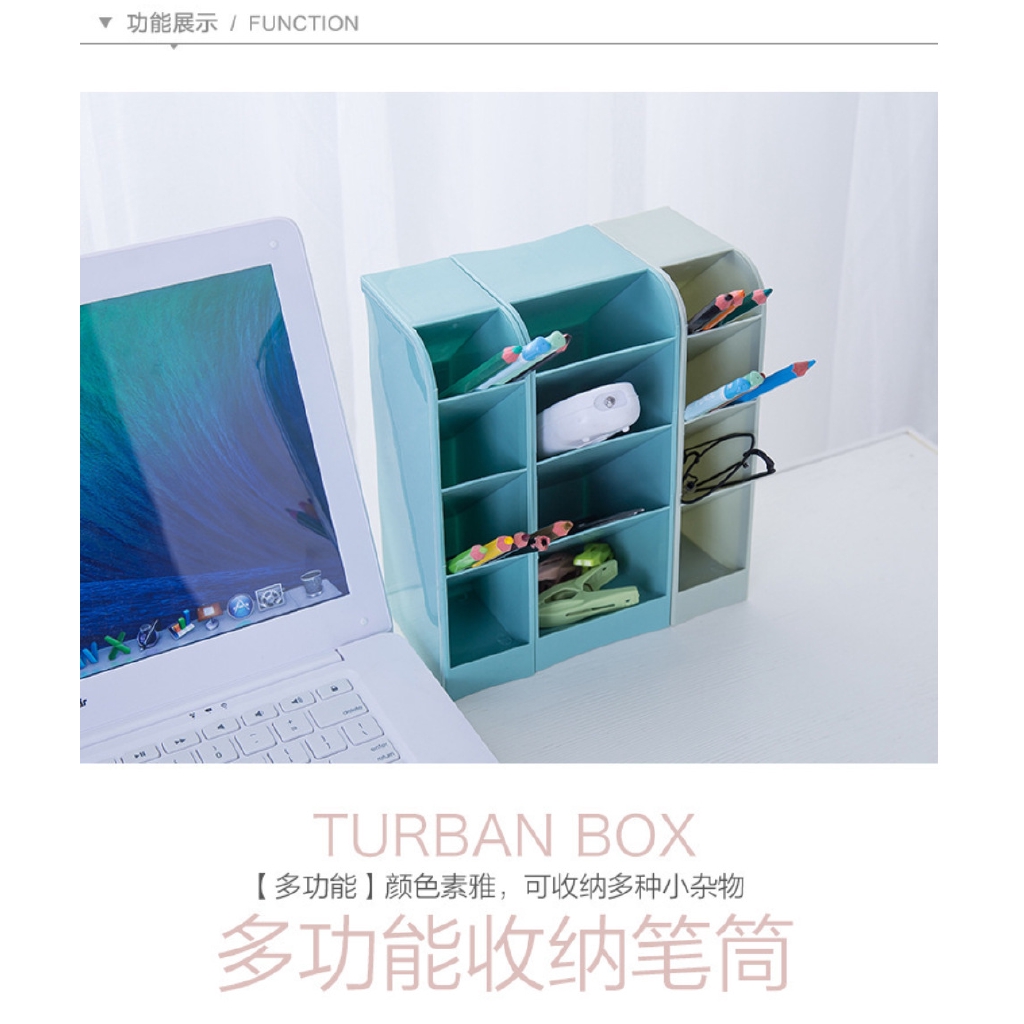 Hộp Đựng Bút Chia Ngăn Để Bàn Tiện Lợi