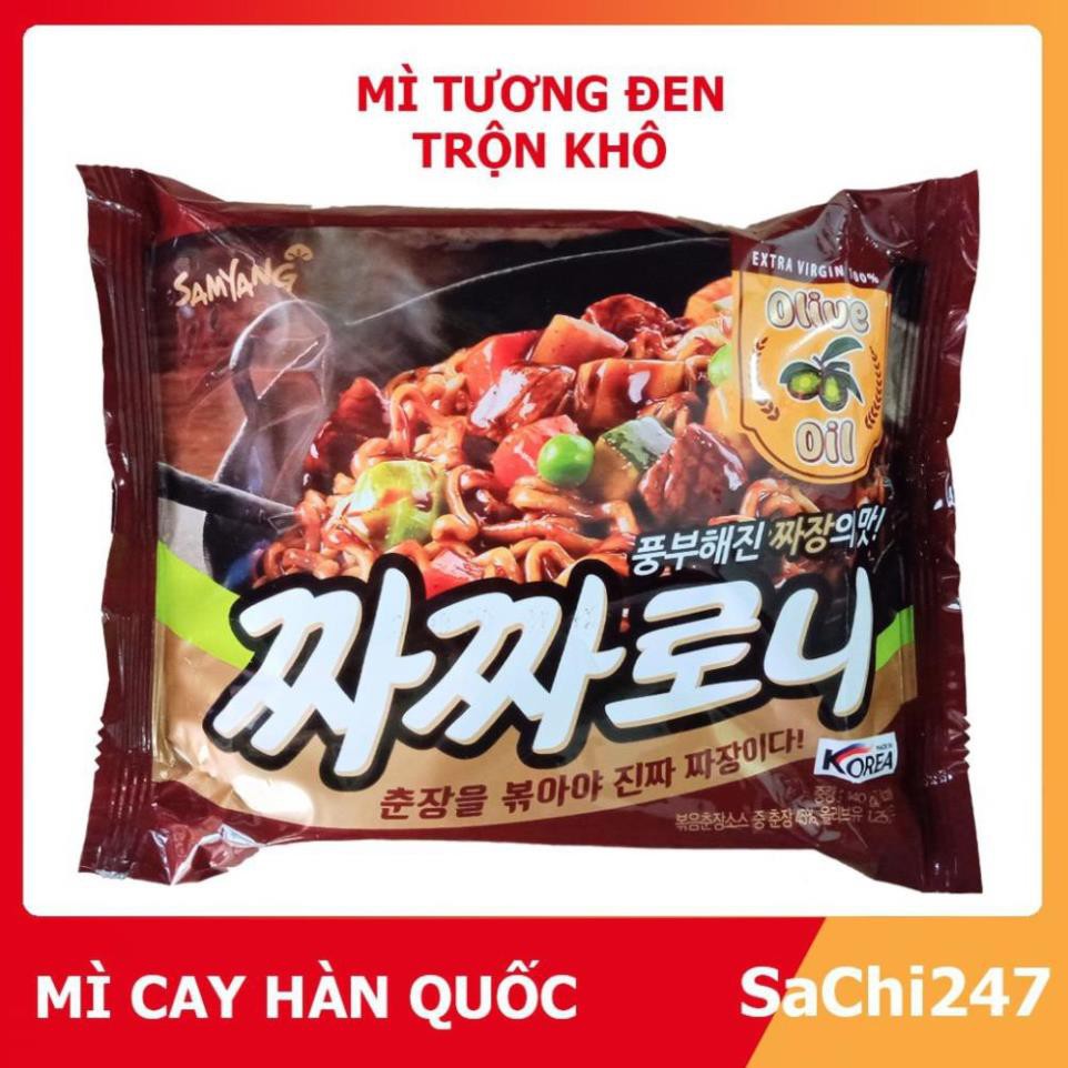 [DATE MỚI] Mì Cay Samyang Hàn Quốc Mỳ Vị Tương Đen Gói _Thuongxa90