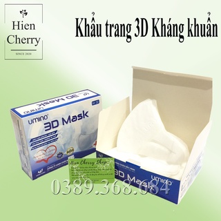 Khẩu trang 3D mask, khẩu trang 4D mask KF94 kháng khuẩn - chống dịch, ngăn giọt bắn đạt tiêu chuẩn
