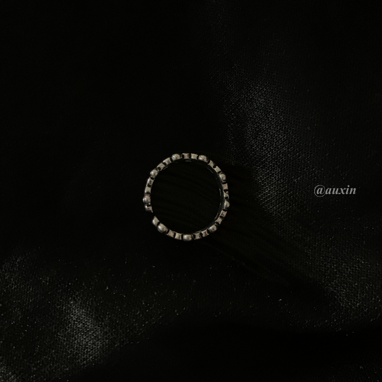 Nhẫn hở hình hoa cúc nhỏ điều chỉnh được thời trang phong cách unisex cho nam và nữ 23582