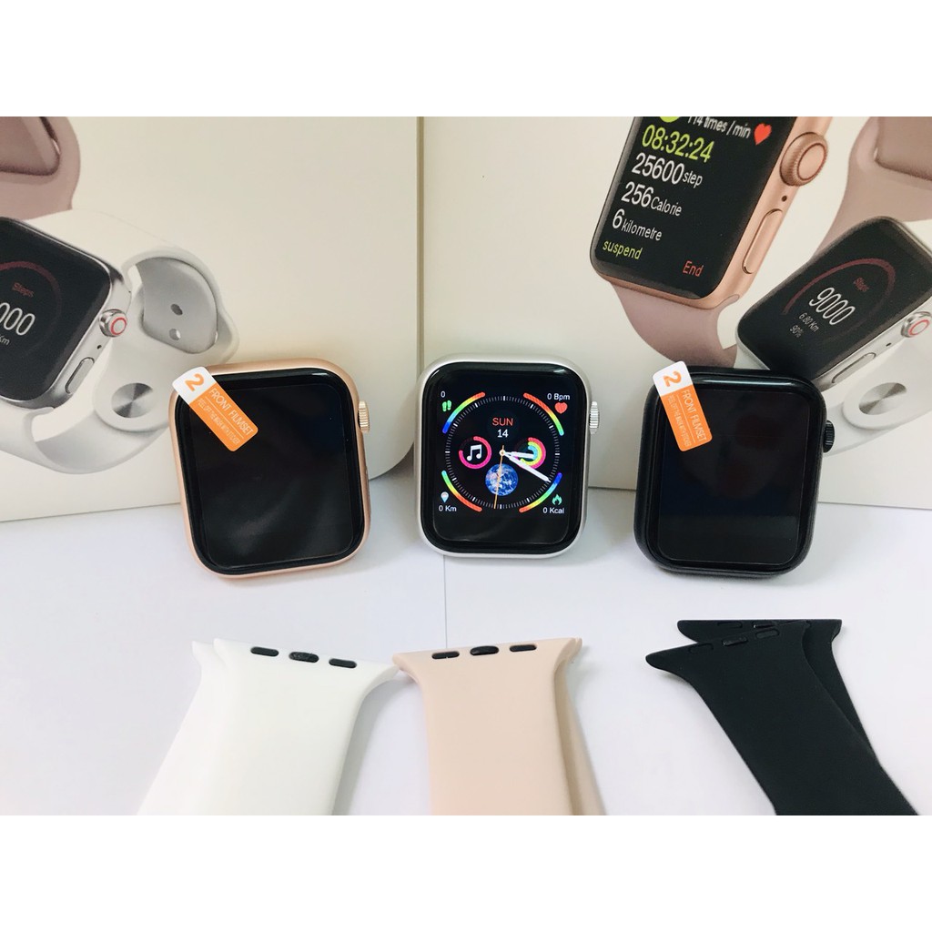 [New 2019] Đồng hồ thể thao Smartwatch Sport IP4 - Bản sao thiết kế Apple Watch