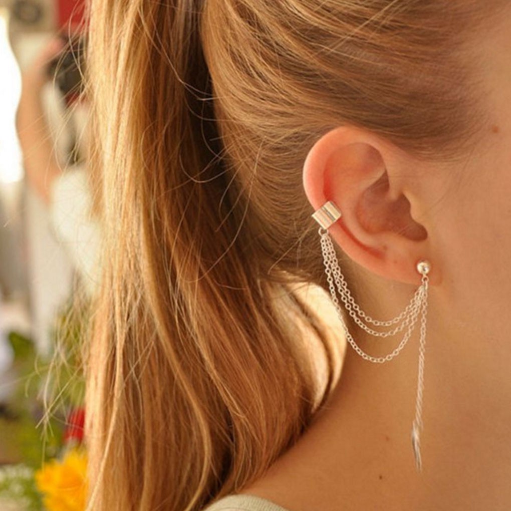 Khuyên Tai Nữ Trang Dáng Dài Tạo Hình Độc Đáo