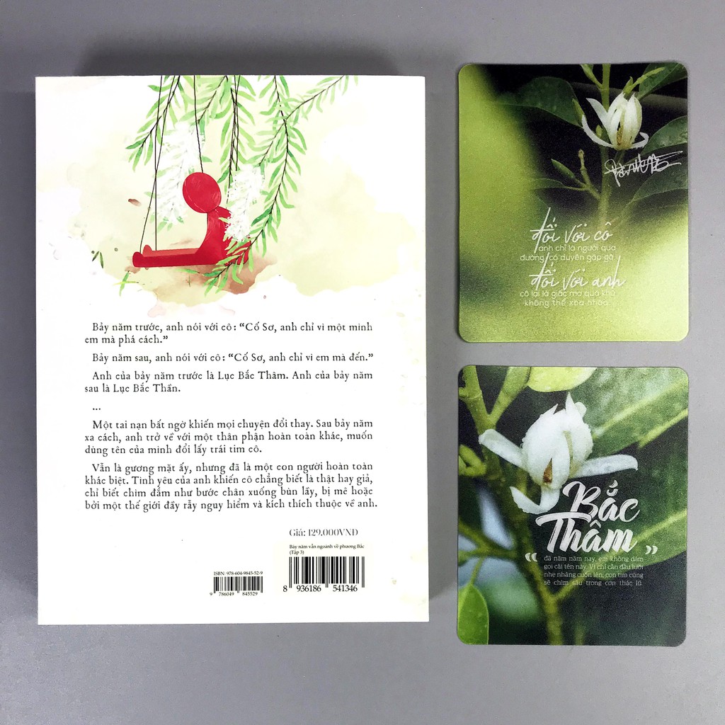 Sách - Bảy Năm Vẫn Ngoảnh Về Phương Bắc Tập 3 + 4 + 5 (Kèm Bookmark, Postcard)