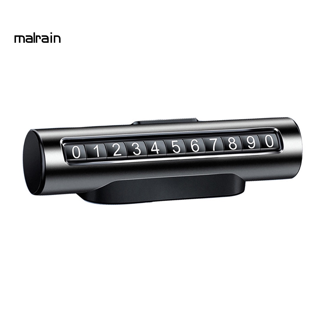 Thẻ Đỗ Xe Tạm Thời Xoay Được Tiện Dụng Cho Xe Hơi