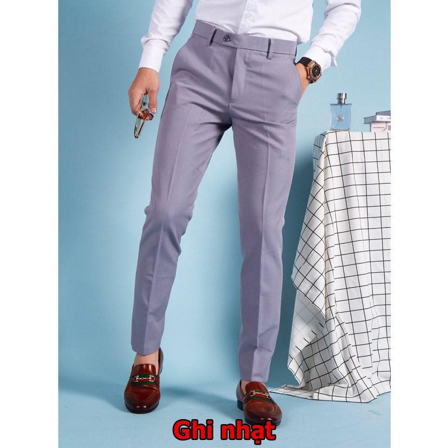 (XẢ HÀNG) QUẦN ÂU  NAM VẢI TUYẾT MƯA CO GIÃN KHÔNG NHĂN KHÔNG XÙ KHÔNG BAI MÀU. | BigBuy360 - bigbuy360.vn