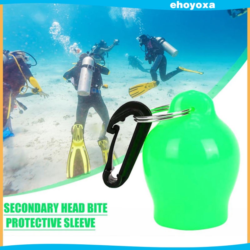Nắp bảo vệ đầu thổi ngậm hình bạch tuộc có kẹp dễ lắp đặt cho môn lặn | BigBuy360 - bigbuy360.vn