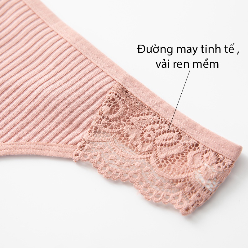 Quần lọt khe sexy cotton gân tăm mềm mại 513