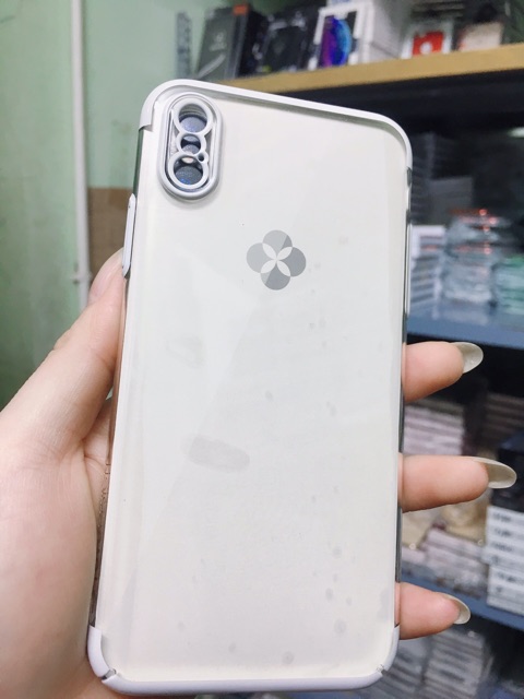 CHÍNH HÃNG TOTU , SALE ỐP TOTU LƯNG CỨNG TRONG VIỀN MÀU IPHONE X / XS