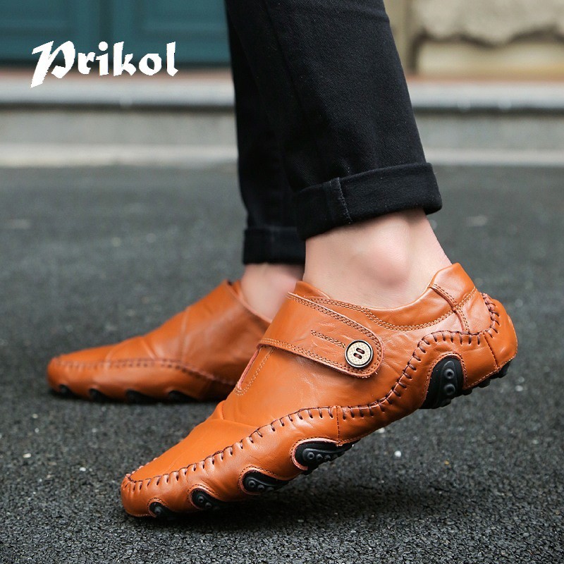 Men's luxury cowhide loafers