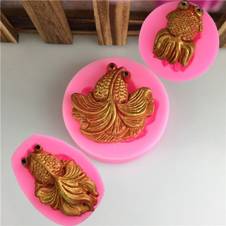 Khuôn Silicone Sinh Vật Biển Silicone Cá Bộ 3