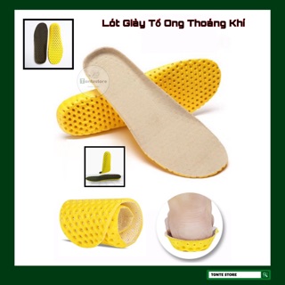 Lót giày thể thao cao su tổ ong êm chân,thoáng khí dùng cho giày tập gym, giày chạy bộ nam nữ – LG01