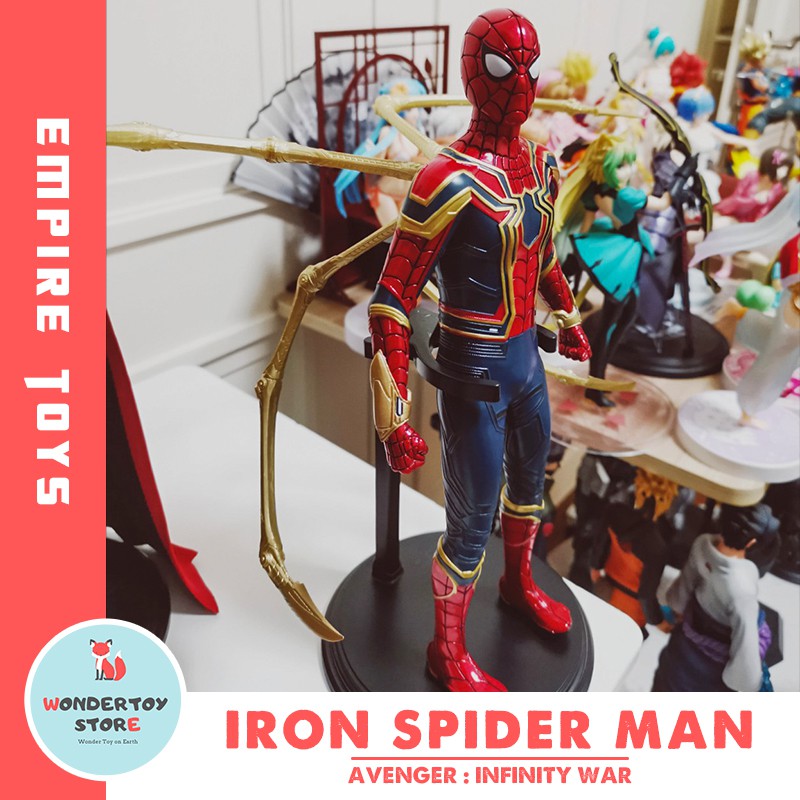 Mô hình Iron Spider Man Avengers Infinity War Empire Toys 30cm Marvel