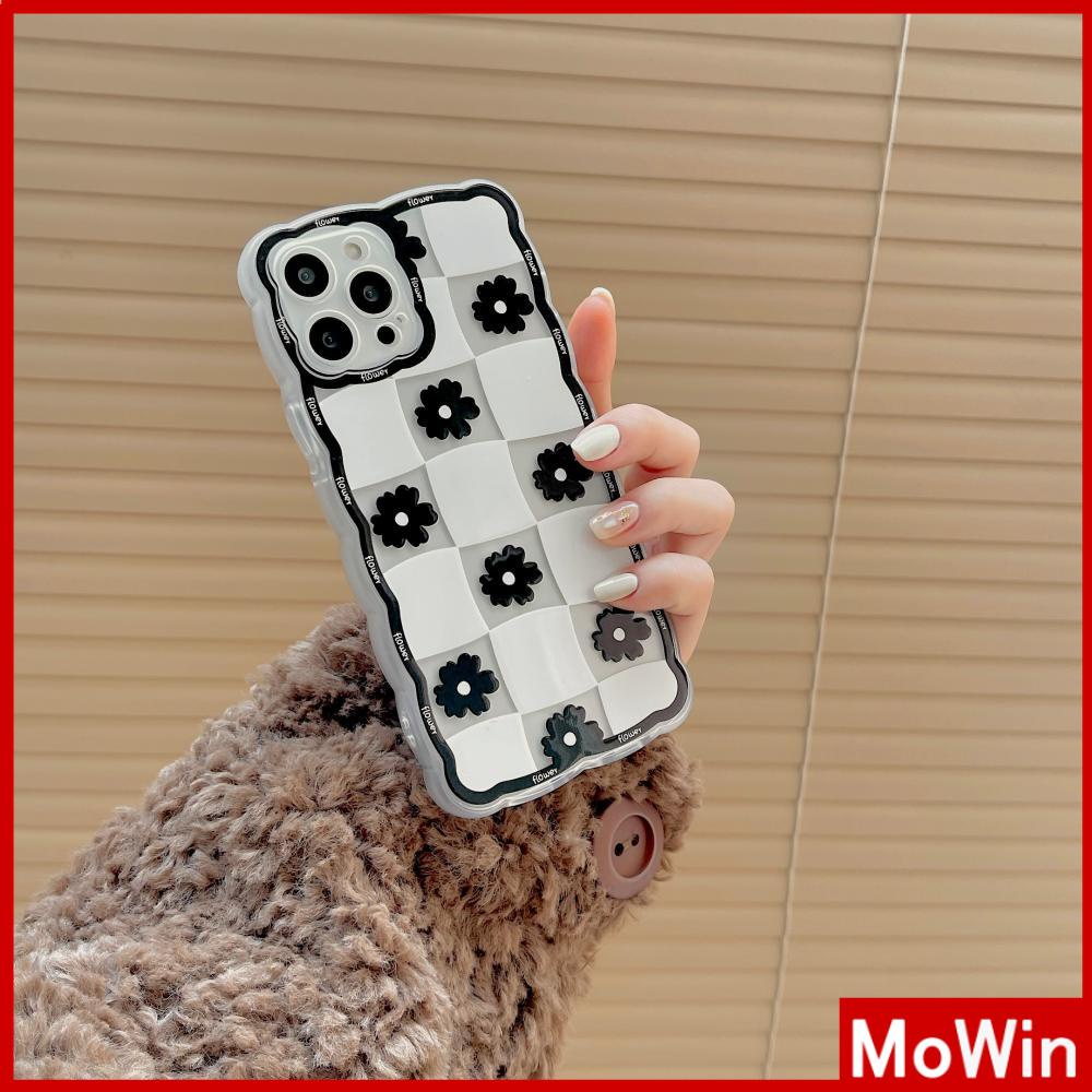 Ốp Điện Thoại Silicon Mềm Chống Sốc Chống Trượt In Họa Tiết Hoa Cho iPhone 13 Pro Max 12 Pro Max 11 7Plus