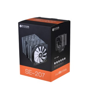 Tản Nhiệt Khí ID-Cooling SE-207 Black - Hàng Chính Hãng Bảo Hành 24 Tháng