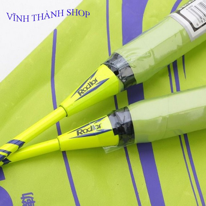 Vợt cầu lông Roadler khung hợp kim - Bộ 2 vợt cầu lông thi đầu chuyên nghiệp kèm 6 quả cầu