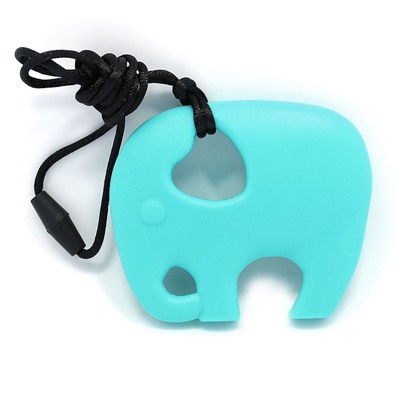 Đồ Chơi Ngậm Nướu Hình Chú Voi Bằng Silicone Dành Cho Trẻ Em