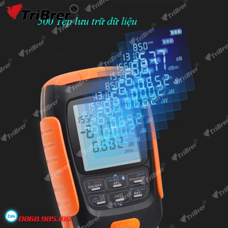 Máy đo công suất quang Tribrer mini APM50NT [ Kèm soi VFL công suất 15nW ] - CHÍNH HÃNG