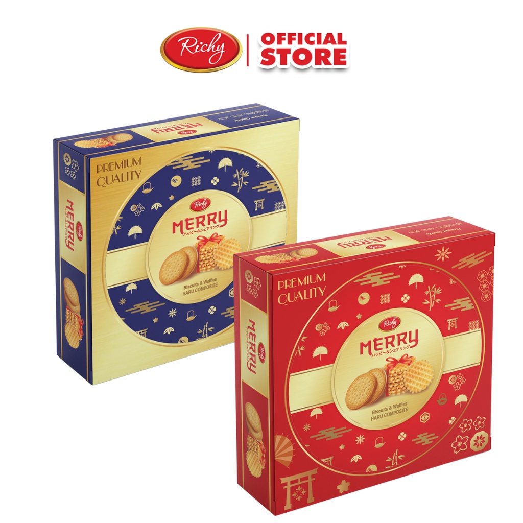 Bánh Richy Merry Nhật thập cẩm 333g