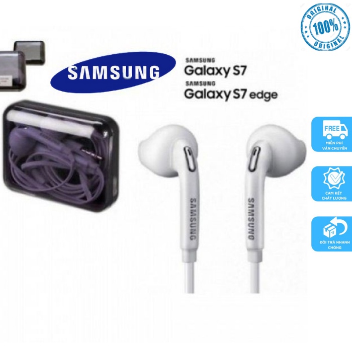 Tai nghe samsung galaxy S7 chân 3.5 mm chính hãng