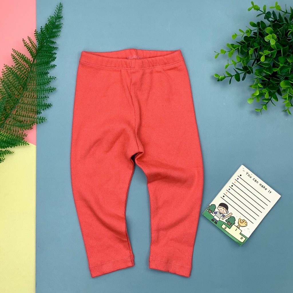 Quần legging bé gái, quần len tăm cho bé dáng ôm, size 1-10 - SUNKIDS