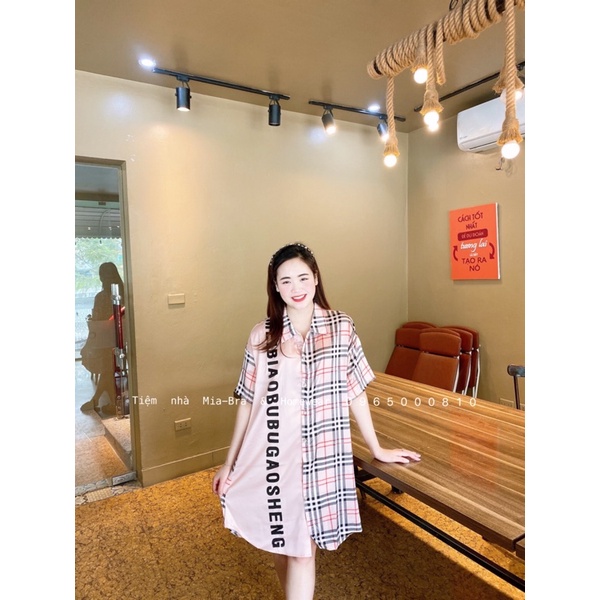 Váy ngủ lụa cao cấp hoạ tiết bbr
