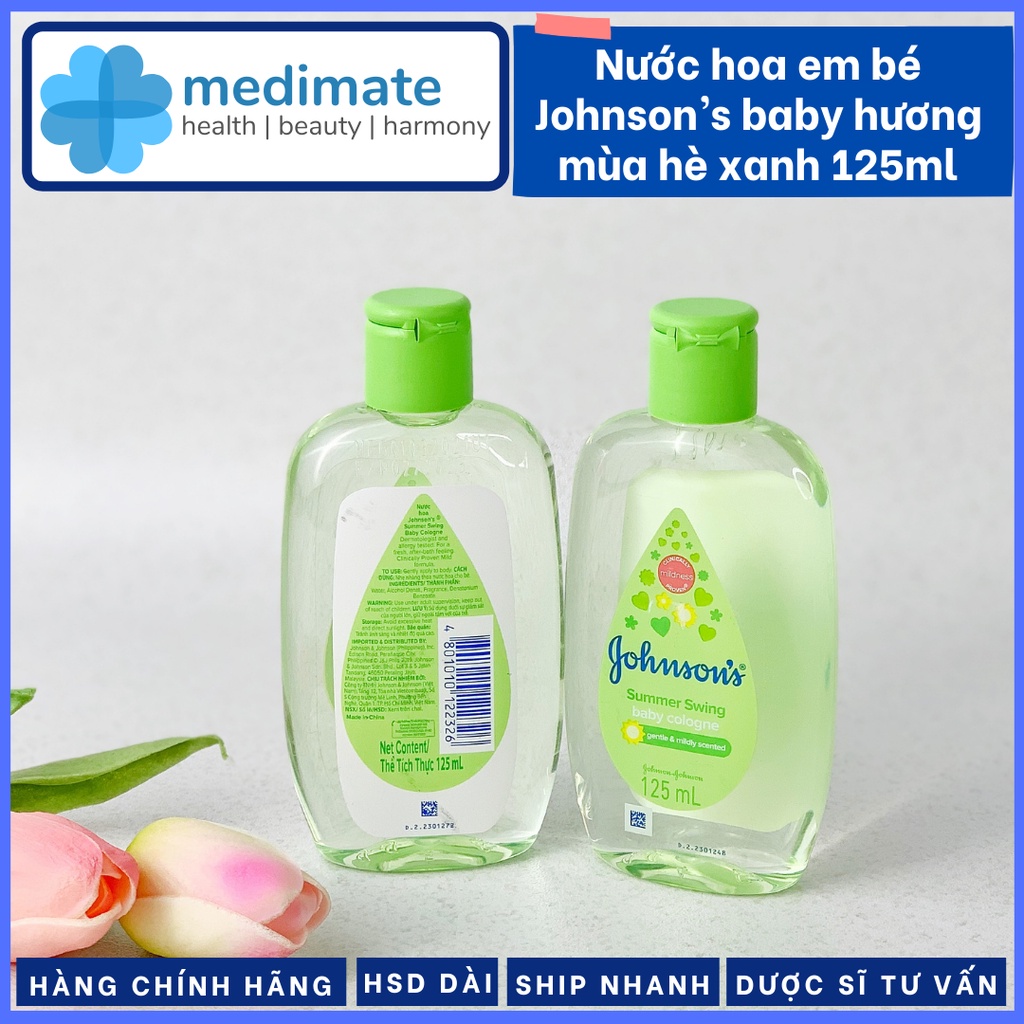 Nước hoa em bé Johnson's Baby Cologne hương thơm dễ chịu