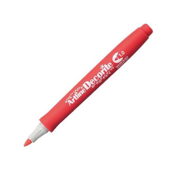 Bút Vẽ Màu Nổi - Artline Decorite 1.0mm (EDF-1RD)