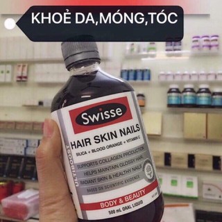 Collagen Hair Skin Nails Úc 500ml.Đủ bill