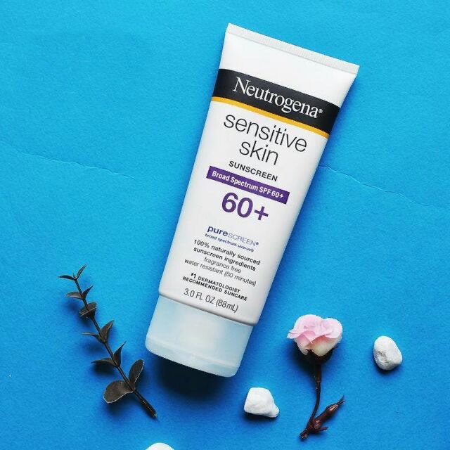 KEM CHỐNG NẮNG Neutrogena Sensitive Skin Sunscreen Lotion Broad Spectrum SPF 60+,88ml