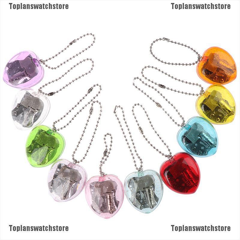 Hộp Nhạc Hình Trái Tim Bằng Acrylic Sáng Tạo