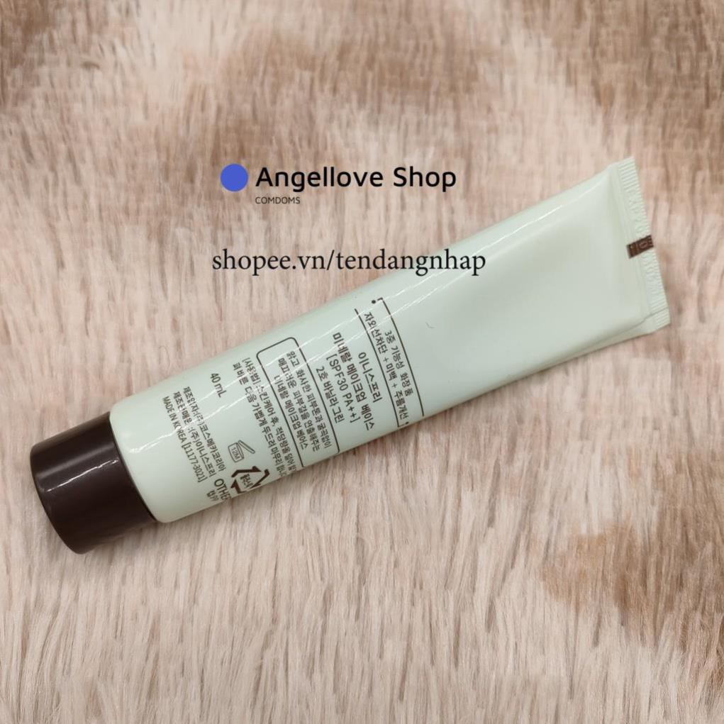 Kem Lót 4 Trong 1 Innisfree Mineral Make Up Base SPF30/PA++ 40ml điều chỉnh hiệu ứng tone da thiết yếu trong trang điểm | BigBuy360 - bigbuy360.vn