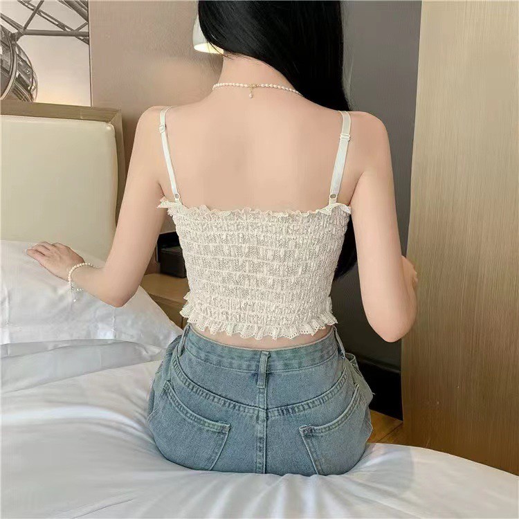 Áo Bra Nữ Ren Hoa 2 Dây Công Chúa Gợi Cảm Tôn Dáng Sexy Quyến Rũ 3029