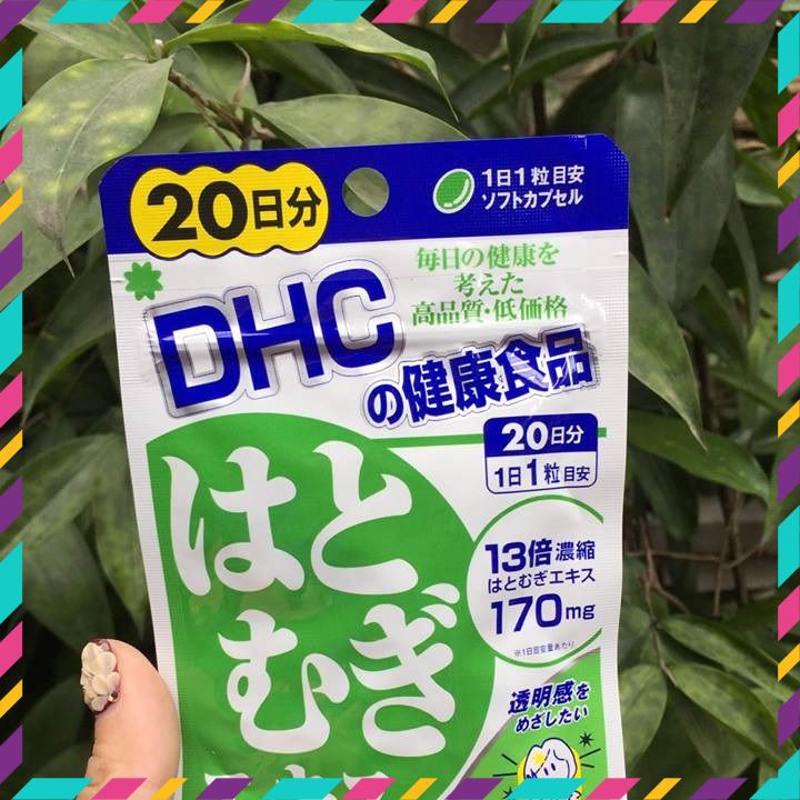 Viên Uống Trắng Da DHC [ CHÍNH HÃNG ] 20 Ngày Giúp Cho Da Khỏe , Sáng Mịn , Cải Thiện Khô Ráp Sần Sùi Của Da